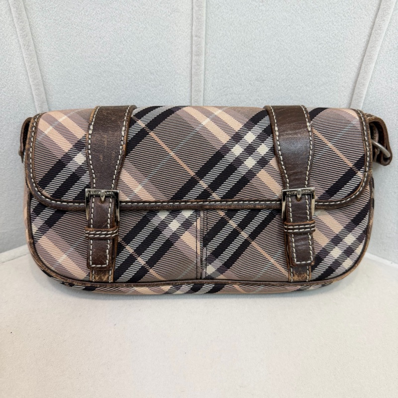 Burberry Blue Label Nova Check Double Buckle Flap XA866-32