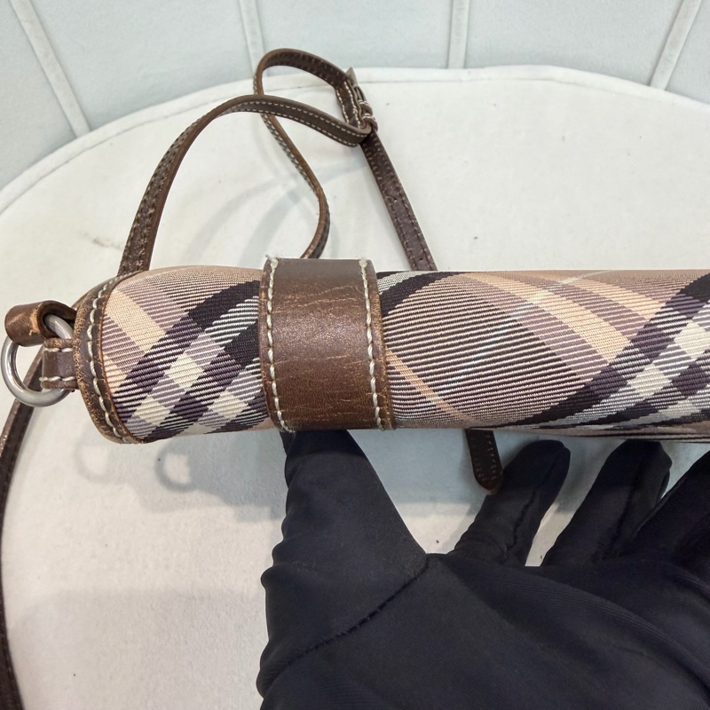 Burberry Blue Label Nova Check Double Buckle Flap XA866-40
