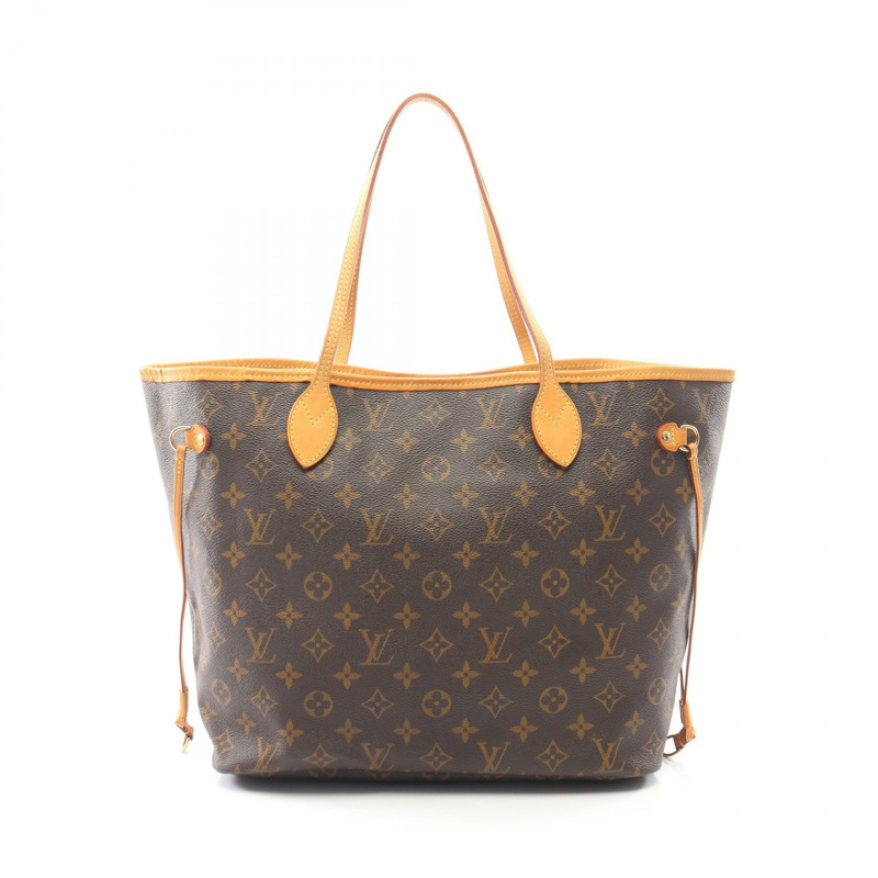 路易威登 Neverfull MM 手提單肩包 M40156 Monogram 帆布皮革二手-0