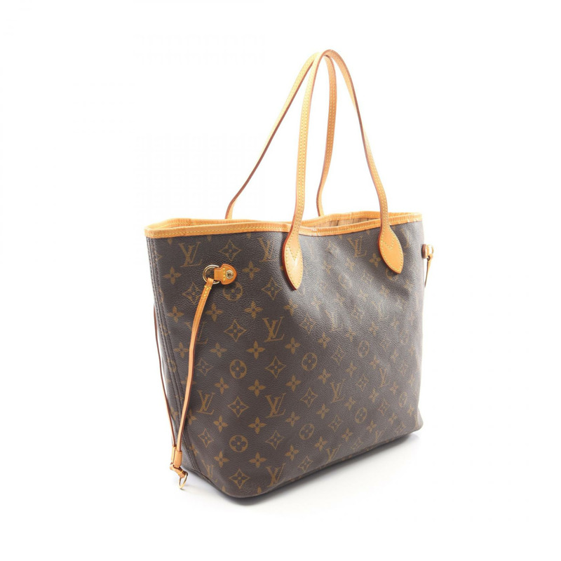 路易威登 Neverfull MM 手提單肩包 M40156 Monogram 帆布皮革二手-1