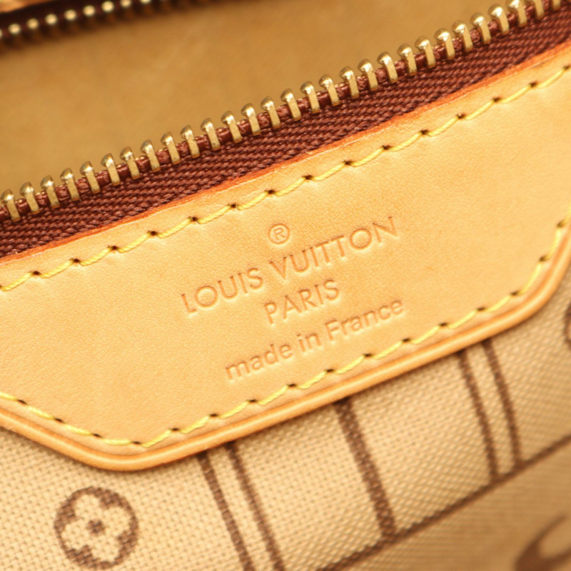 路易威登 Neverfull MM 手提單肩包 M40156 Monogram 帆布皮革二手-3