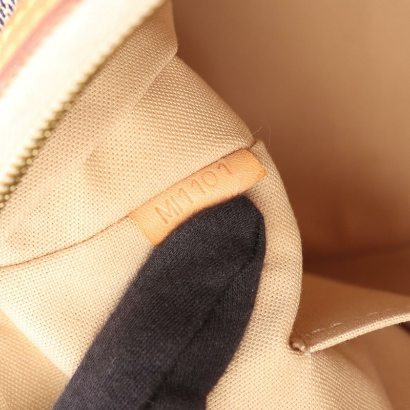 路易威登 Siracusa MM 單肩斜背包 N41112 Damier Azur 帆布 二手-4
