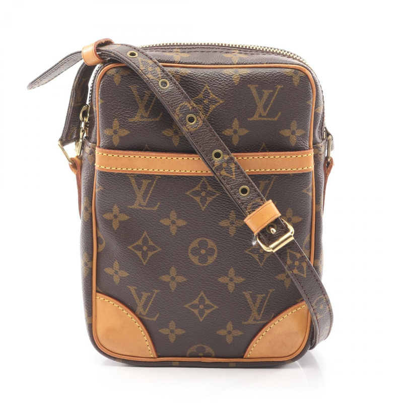 路易威登 Danube 單肩斜背包 M45266 Monogram 帆布皮革二手-0