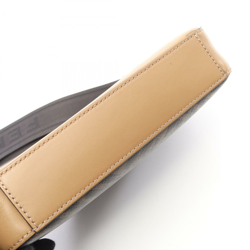 FENDI 斜背相機包 Zucca 單肩斜背包 7M0286 皮革帆布-5