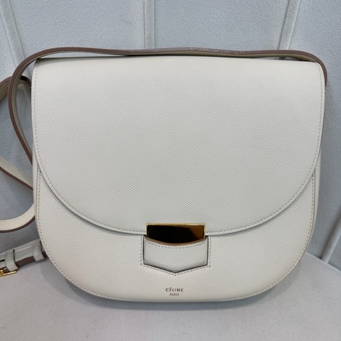 Celine Trotteur 白色 肩背包 XB585