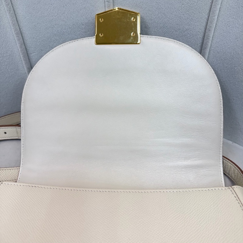 Celine Trotteur 白色 肩背包 XB585-9