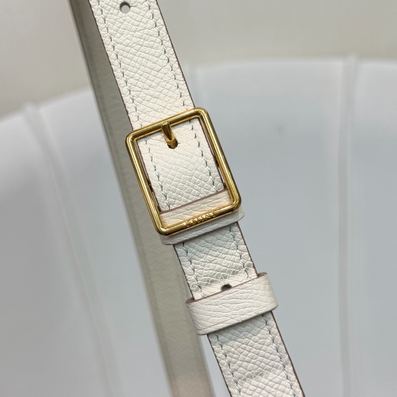 Celine Trotteur 白色 肩背包 XB585-29