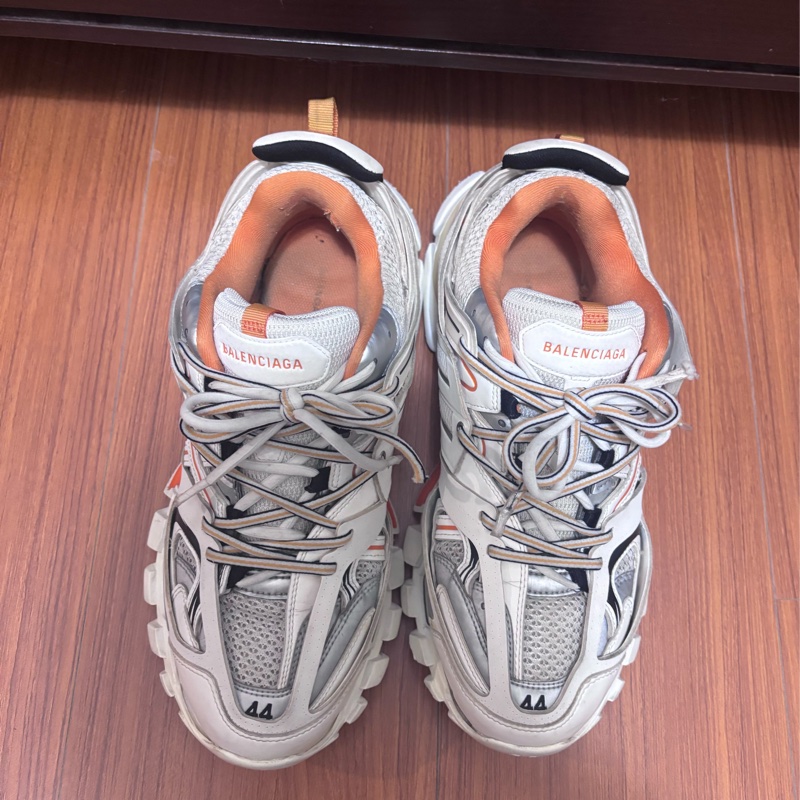 44號 Balenciaga巴黎世家 Track 白橙 542023W1GB19059-2