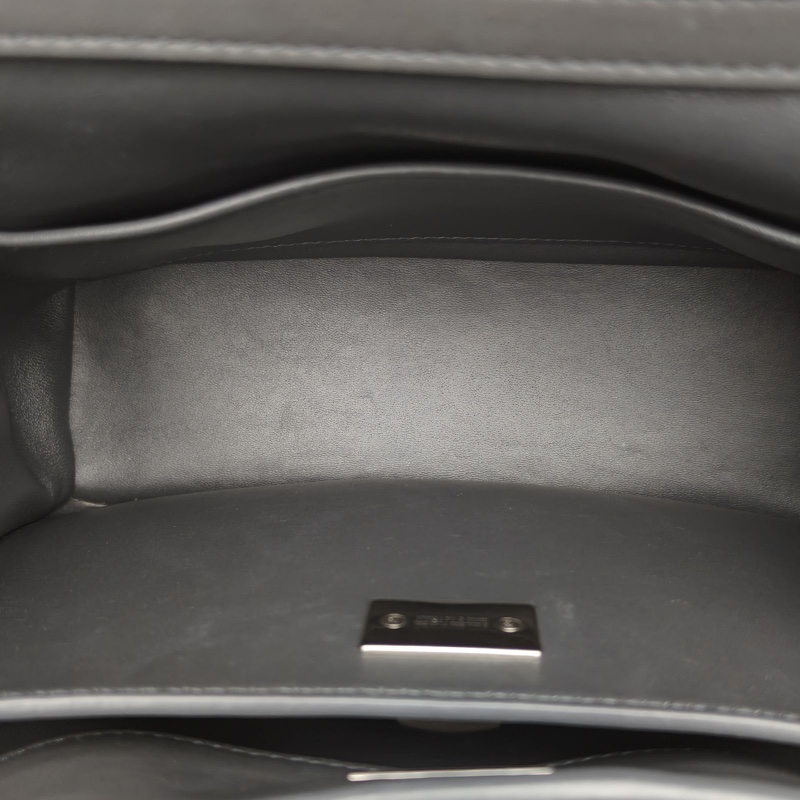 BALENCIAGA Rodeo迷你23灰色牛皮銀扣肩背包-5
