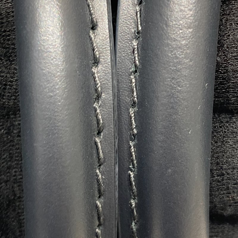 DIOR 迪奧 D-Vibe 保齡球包 側背包 手提包 帆布 藍色 Oblique 緹花 金釦-21