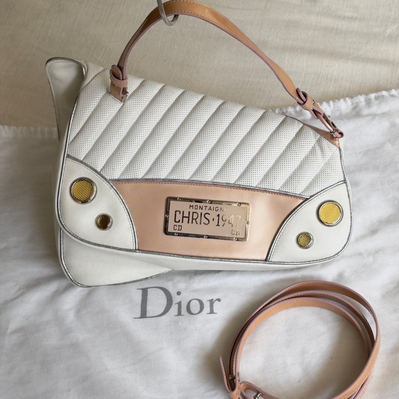 台灣全網唯一/絕無僅有 Dior 2001 秀款/凱迪拉克汽車包 /Dior MONTAIGNE CADILLAC CHAIN 1947 /john galliano 海盜爺-1