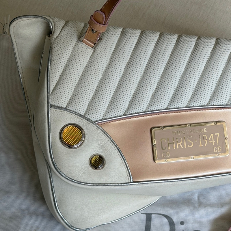 台灣全網唯一/絕無僅有 Dior 2001 秀款/凱迪拉克汽車包 /Dior MONTAIGNE CADILLAC CHAIN 1947 /john galliano 海盜爺-18