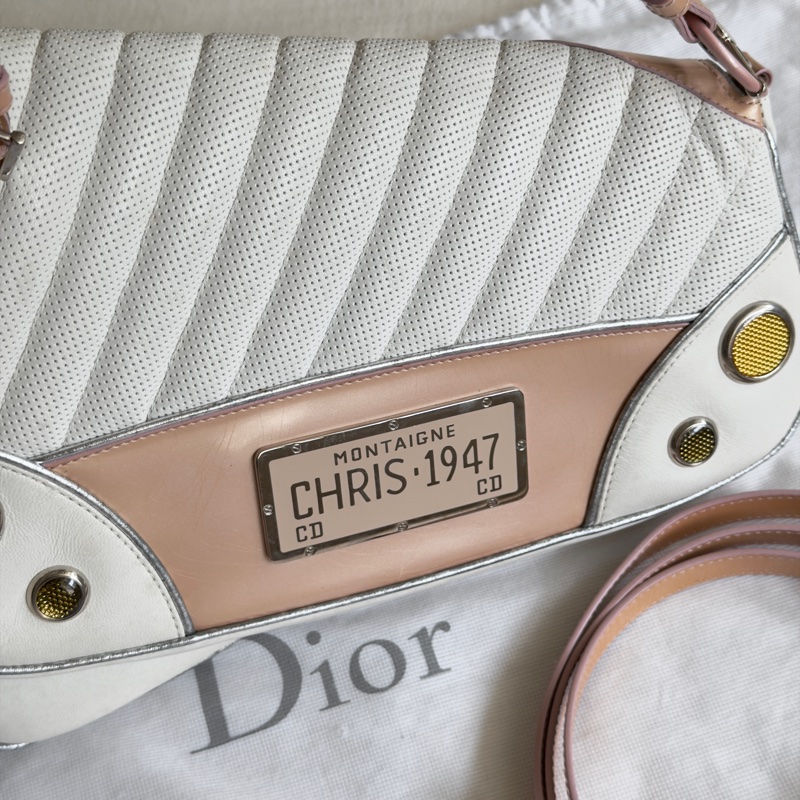 稀有秀款Dior 2001 秀款/凱迪拉克汽車包 /Dior MONTAIGNE CADILLAC CHAIN 1947 /john galliano 海盜爺-14