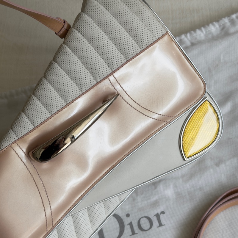 稀有秀款Dior 2001 秀款/凱迪拉克汽車包 /Dior MONTAIGNE CADILLAC CHAIN 1947 /john galliano 海盜爺-16