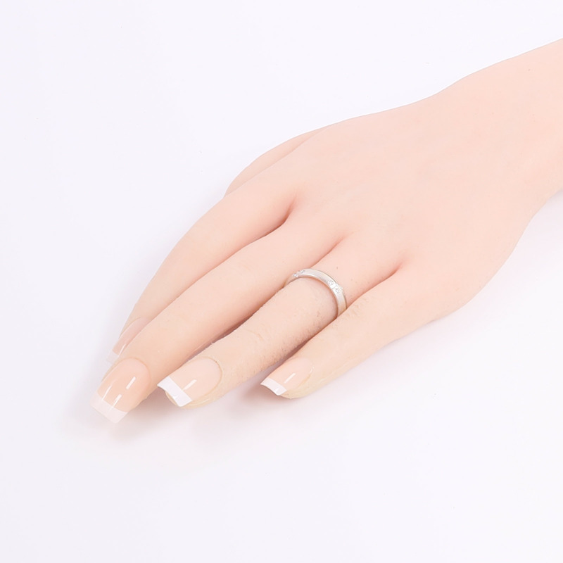 TIFFANY&CO 18K白金Streamerica Diamond鑽石戒指-9
