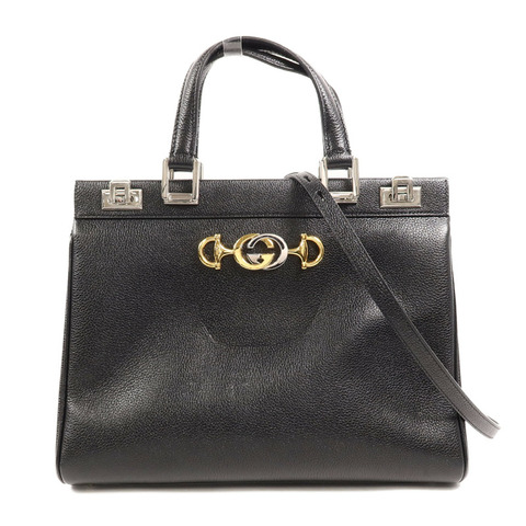 GUCCI 牛皮皮革Zumi Top Handle Bag手挽肩背兩用袋