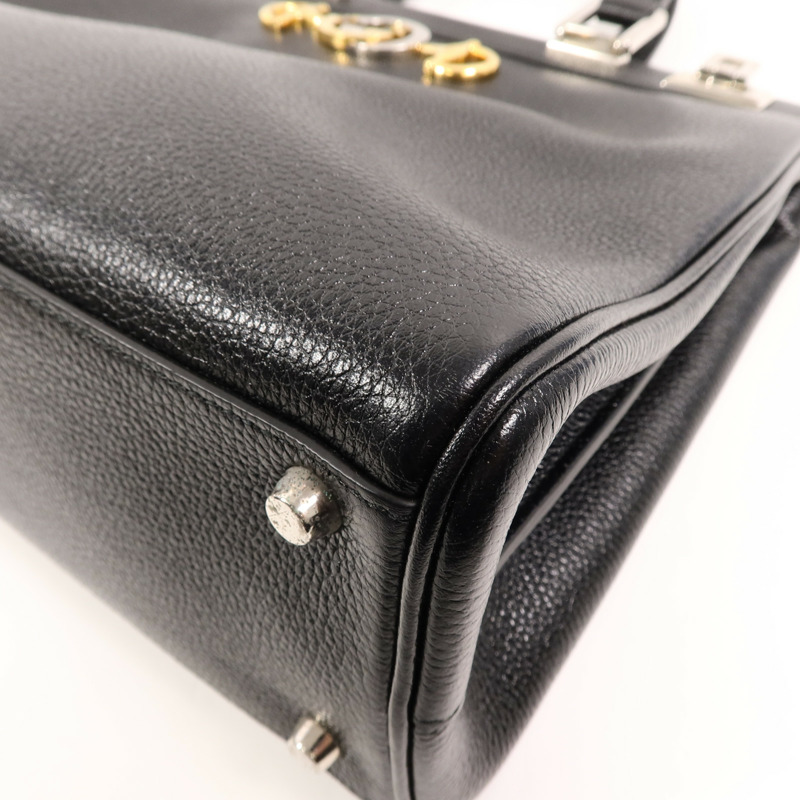 GUCCI 牛皮皮革Zumi Top Handle Bag手挽肩背兩用袋-13