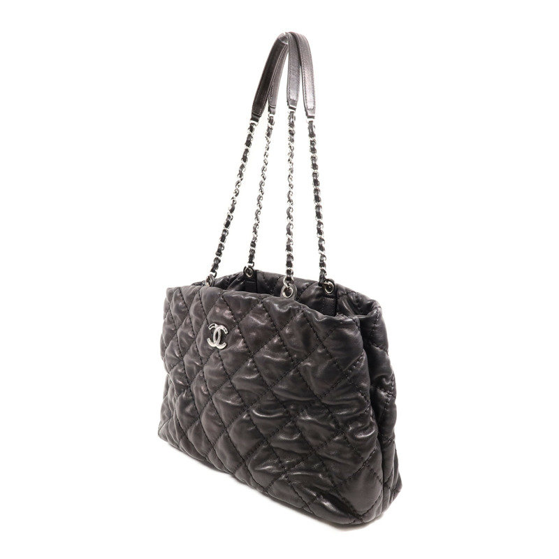 CHANEL 牛皮皮革Shoulder Bag鏈帶肩背袋-2