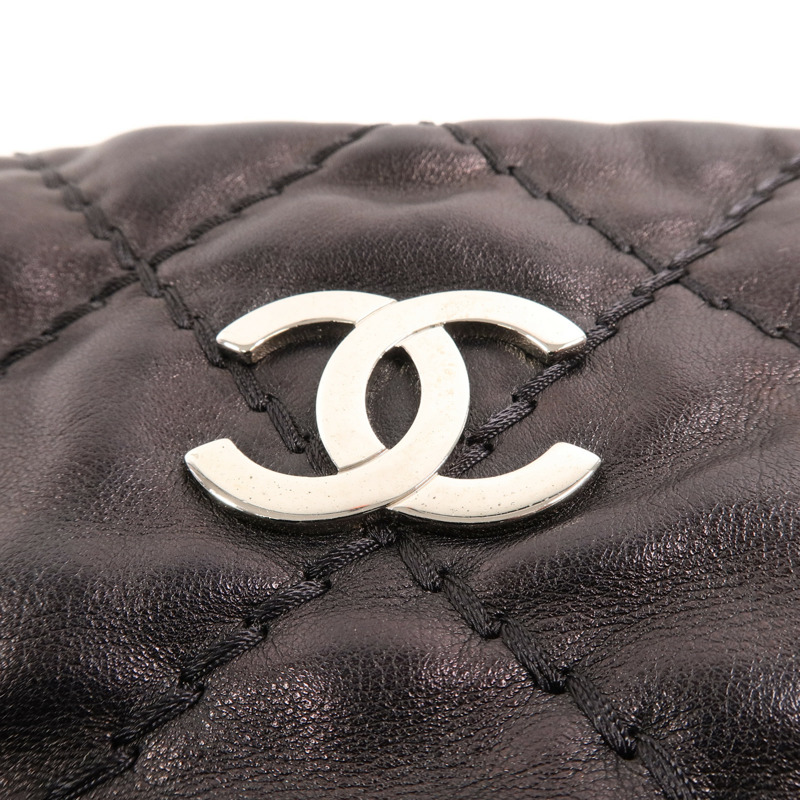 CHANEL 牛皮皮革Shoulder Bag鏈帶肩背袋-8