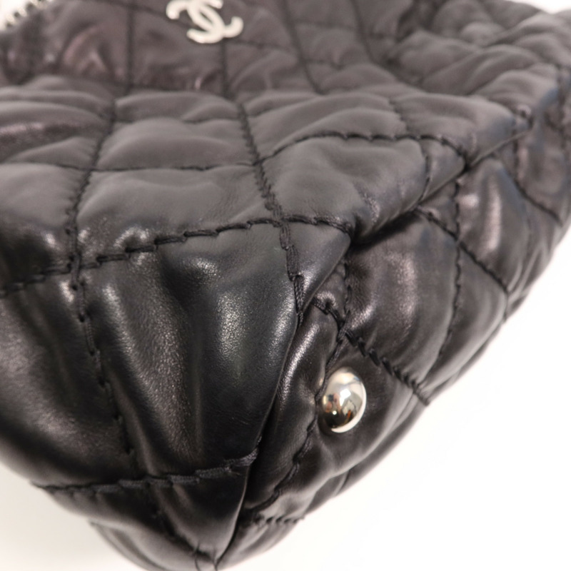 CHANEL 牛皮皮革Shoulder Bag鏈帶肩背袋-10