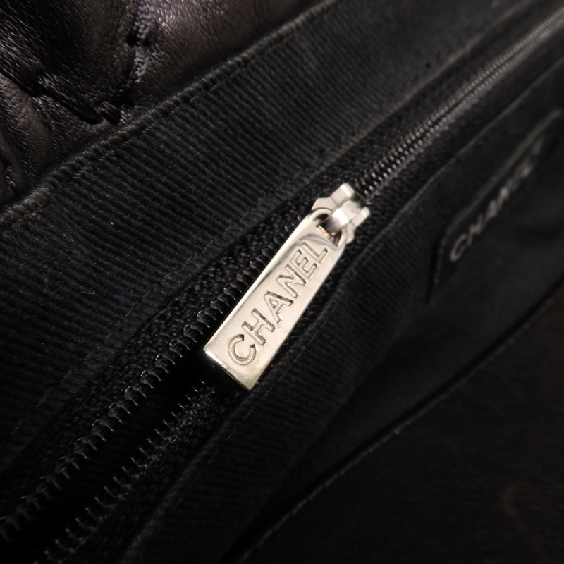 CHANEL 牛皮皮革Shoulder Bag鏈帶肩背袋-13