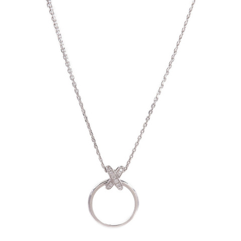 Chaumet 18K白金Diamond Necklace鑽石項鍊