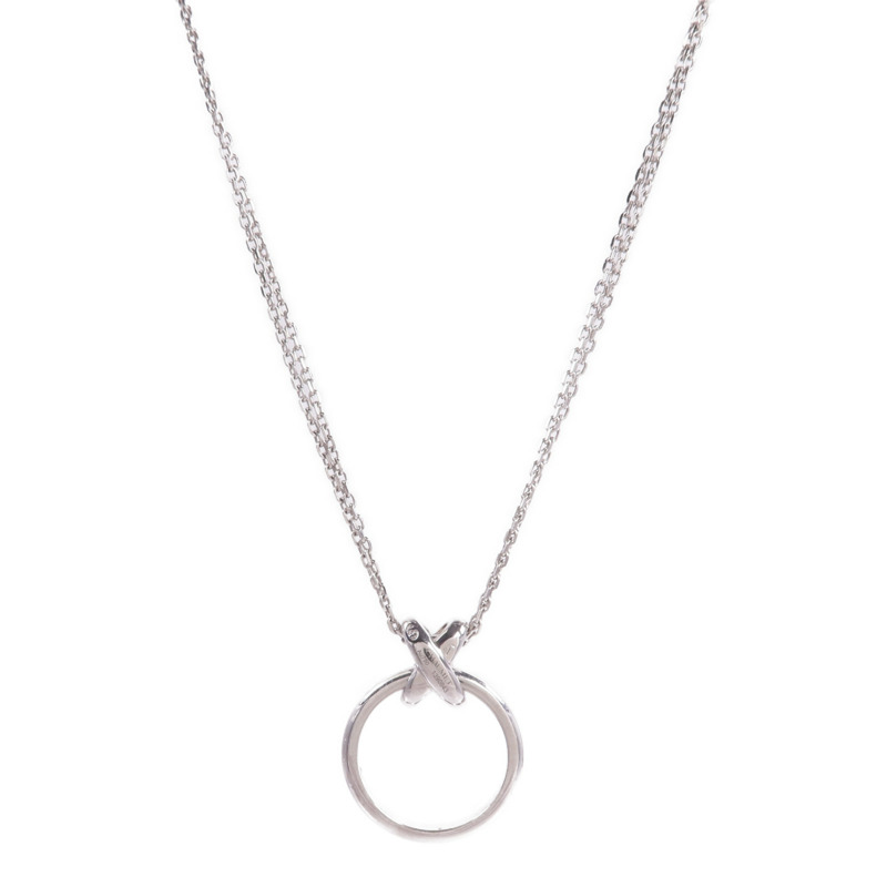 Chaumet 18K白金Diamond Necklace鑽石項鍊-1