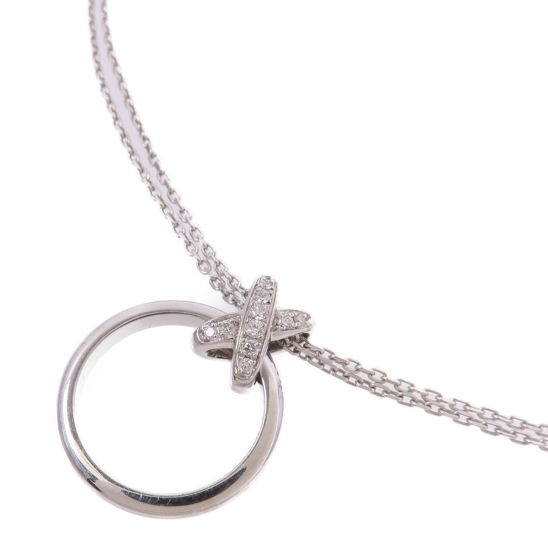 Chaumet 18K白金Diamond Necklace鑽石項鍊-2