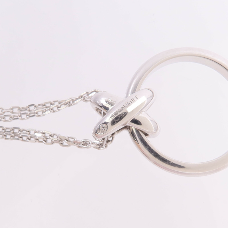 Chaumet 18K白金Diamond Necklace鑽石項鍊-6