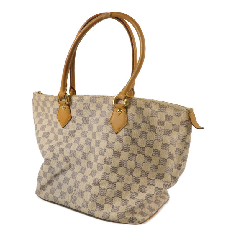 LOUIS VUITTON Damier Azur Saleya MM 肩背袋-1
