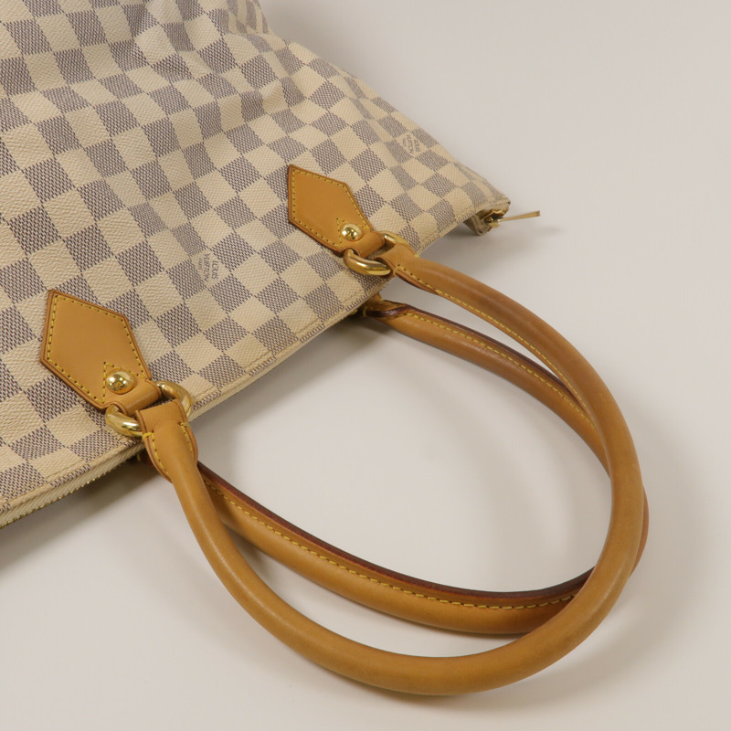 LOUIS VUITTON Damier Azur Saleya MM 肩背袋-7