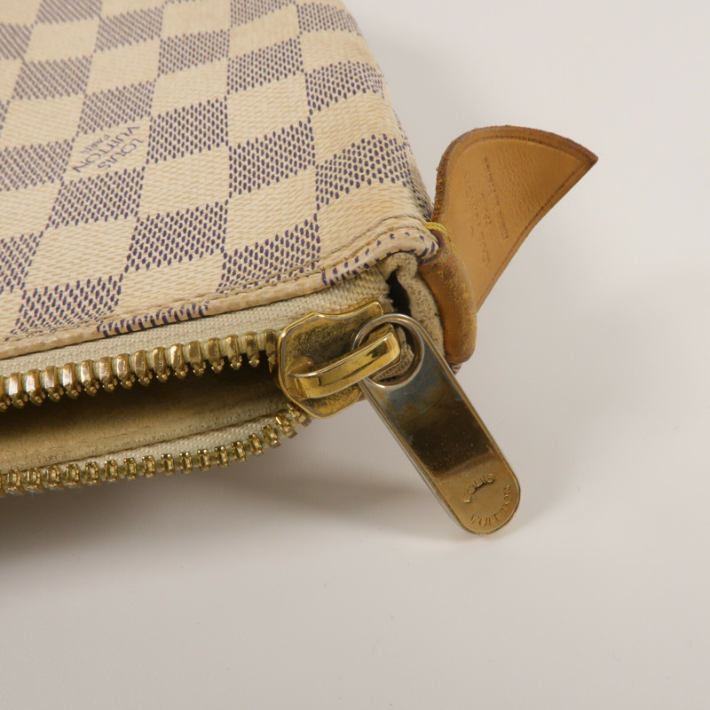 LOUIS VUITTON Damier Azur Saleya MM 肩背袋-13