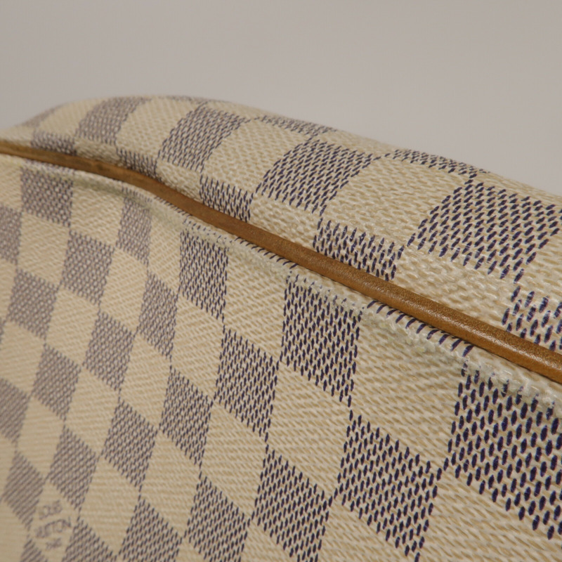 LOUIS VUITTON Damier Azur Saleya MM 肩背袋-15