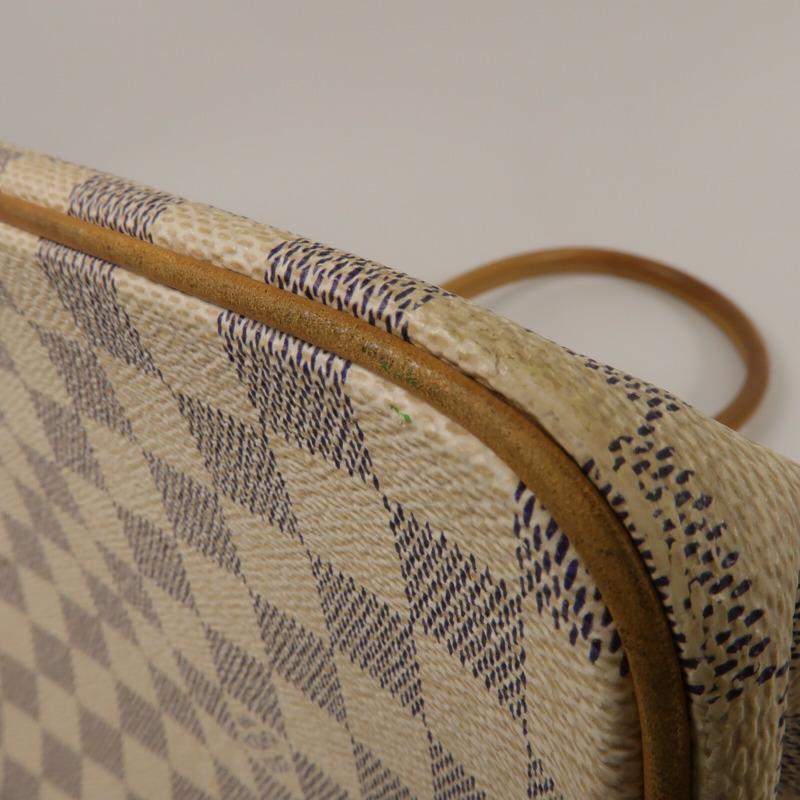 LOUIS VUITTON Damier Azur Saleya MM 肩背袋-18