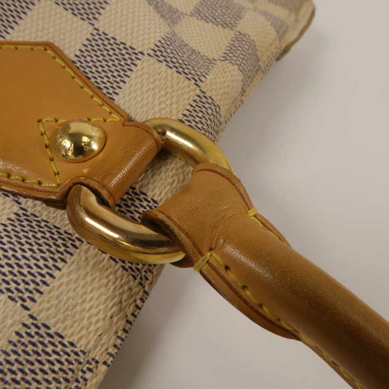 LOUIS VUITTON Damier Azur Saleya MM 肩背袋-23