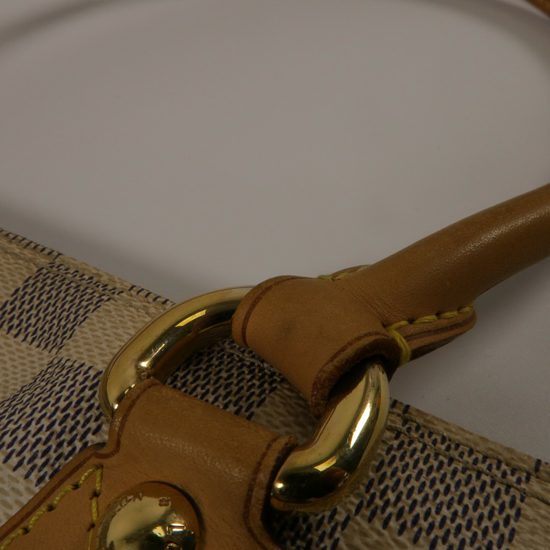 LOUIS VUITTON Damier Azur Saleya MM 肩背袋-24