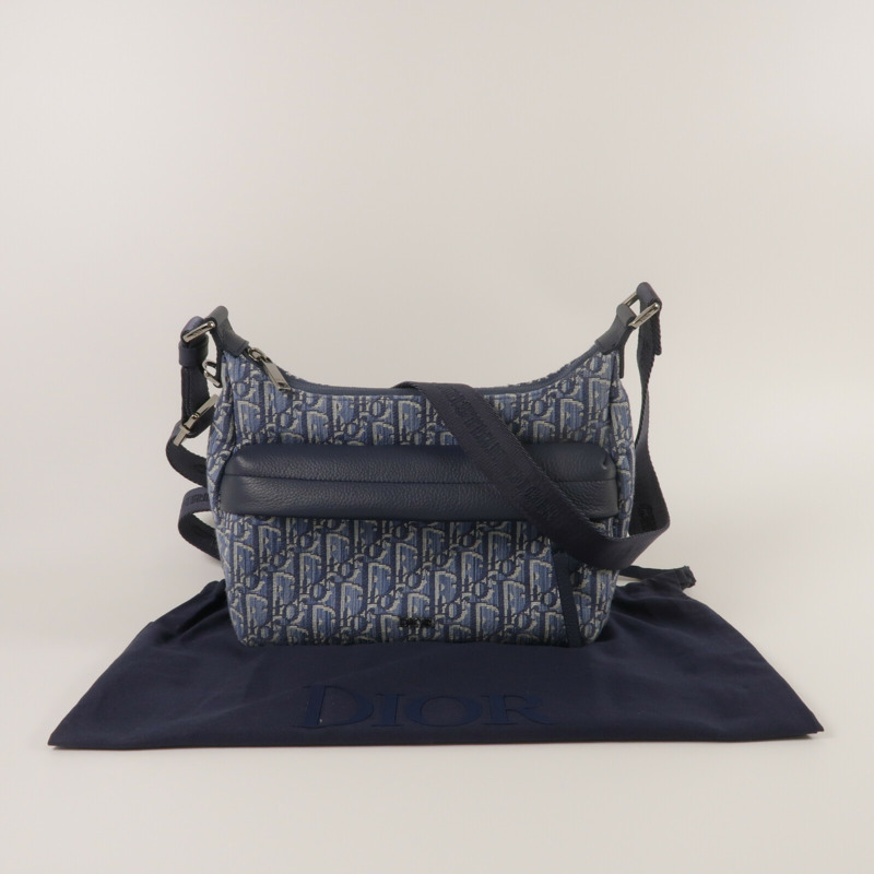 Dior Oblique Small Rider Soft Hobo肩背袋-8