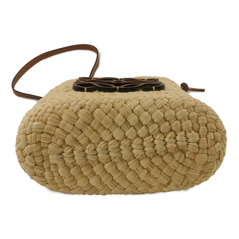 LOEWE Iraca Palm Square Pocket肩背袋-3