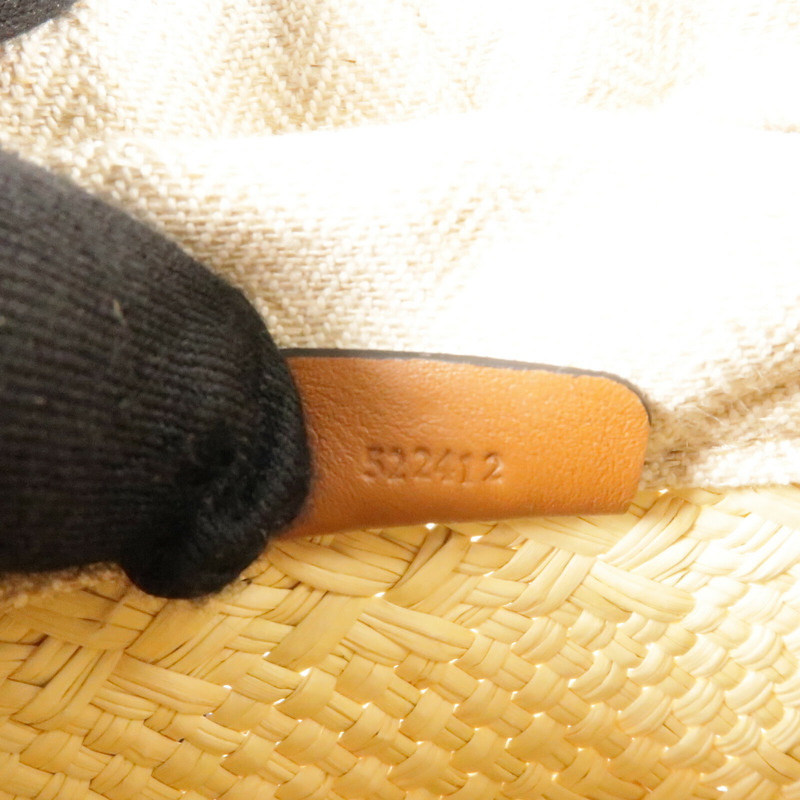 LOEWE Iraca Palm Square Pocket肩背袋-6