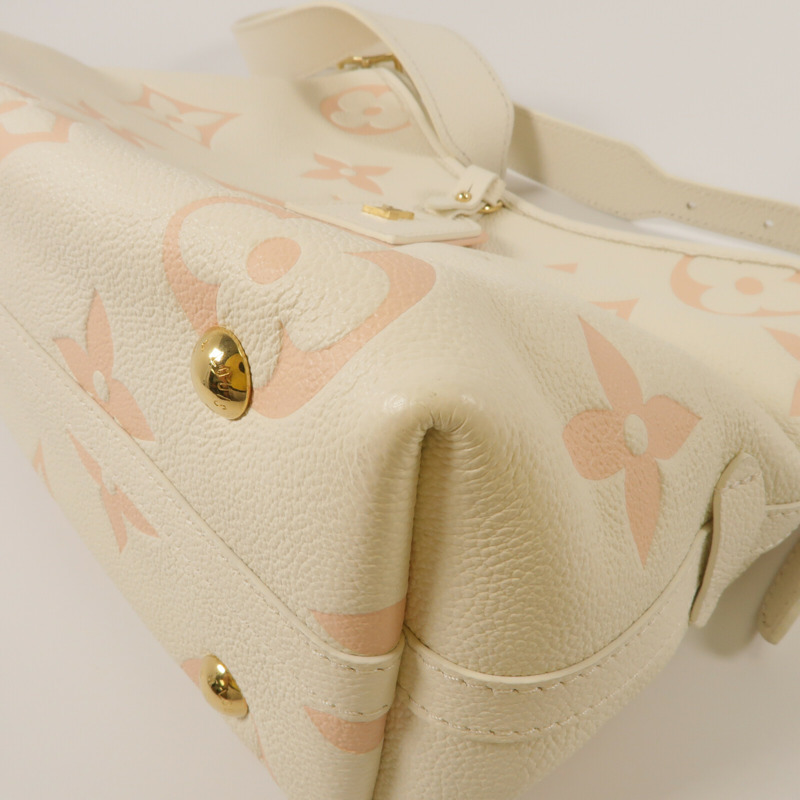 LOUIS VUITTON Monogram Empreinte Carryall PM肩背袋-13