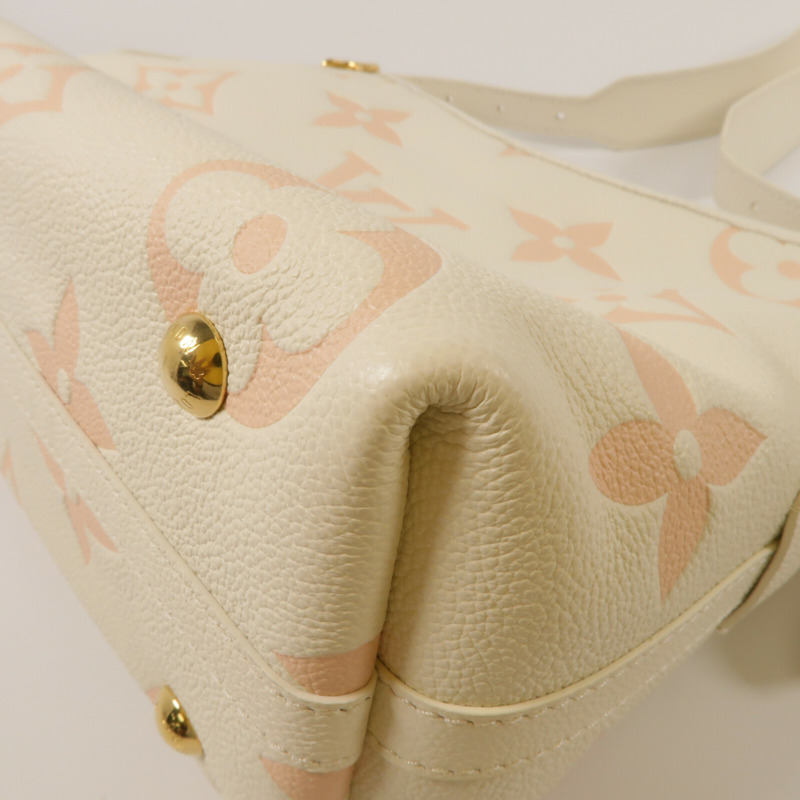 LOUIS VUITTON Monogram Empreinte Carryall PM肩背袋-15