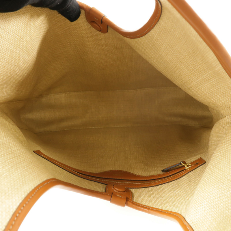 FENDI Raffia Shoulder Bag肩背袋-4