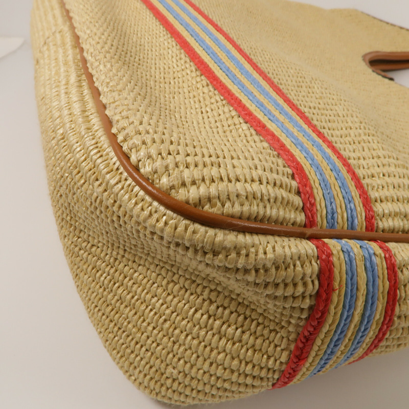 FENDI Raffia Shoulder Bag肩背袋-12