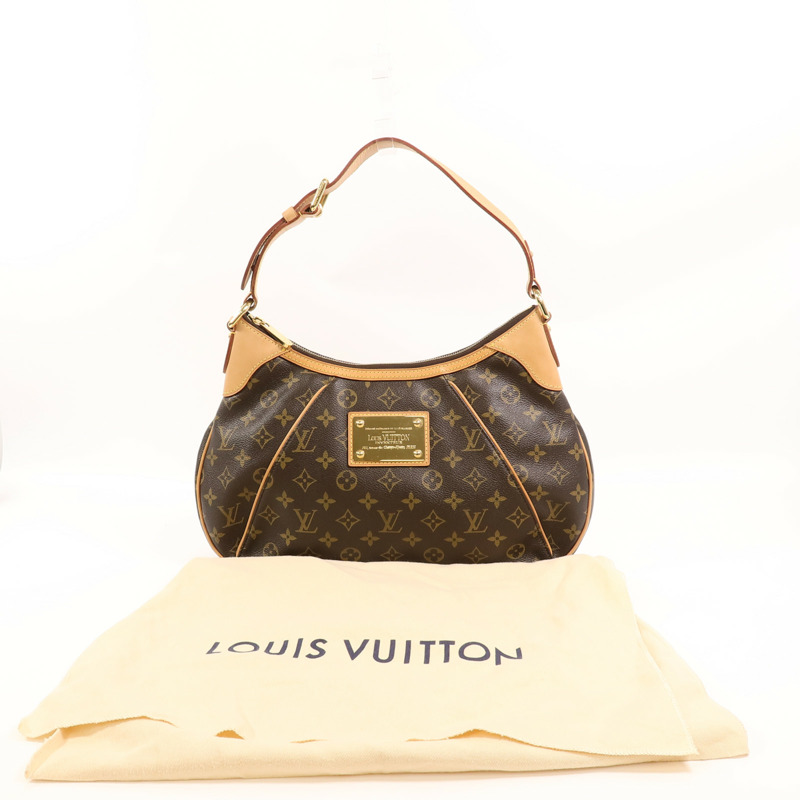 LOUIS VUITTON Monogram Thames GM肩背袋-9