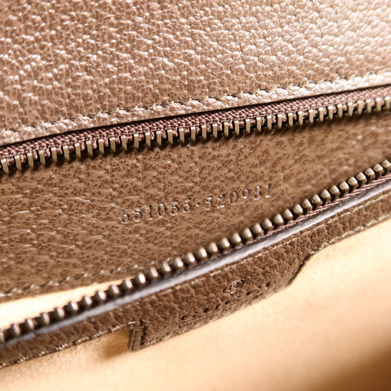 GUCCI 塗層帆布Ophidia GG Supreme手挽袋-6