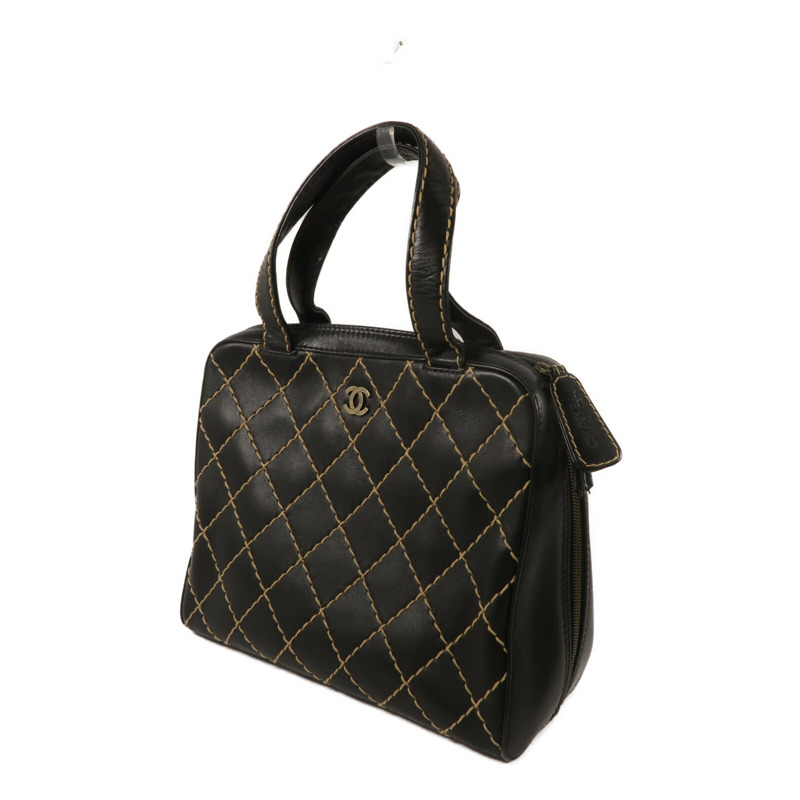 CHANEL 牛皮皮革Vintage Totebag手挽袋-1