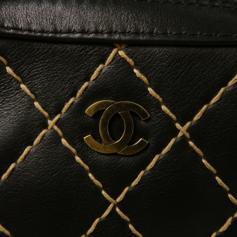 CHANEL 牛皮皮革Vintage Totebag手挽袋-8