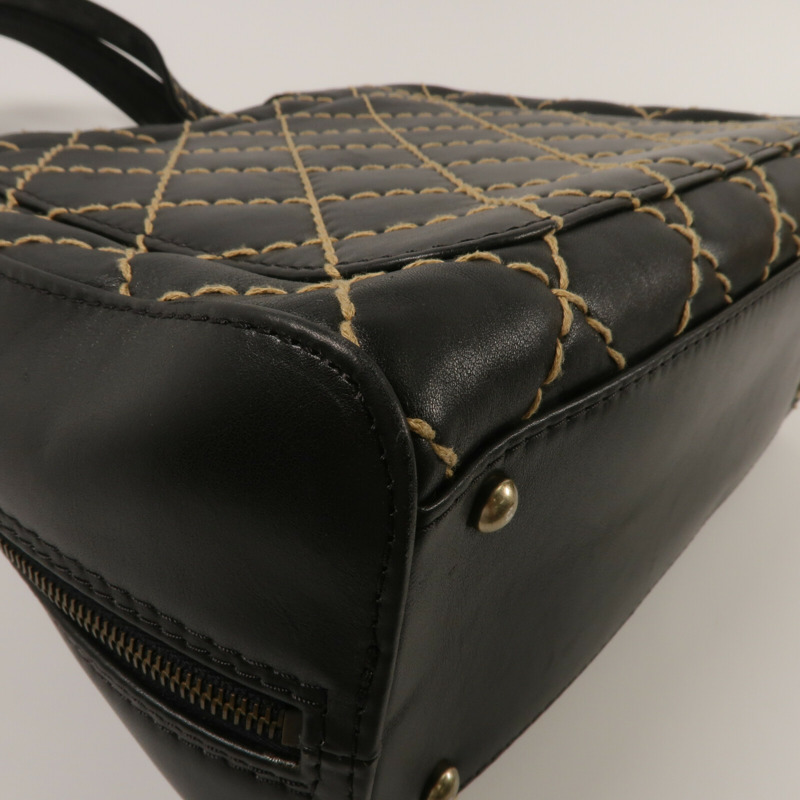 CHANEL 牛皮皮革Vintage Totebag手挽袋-13