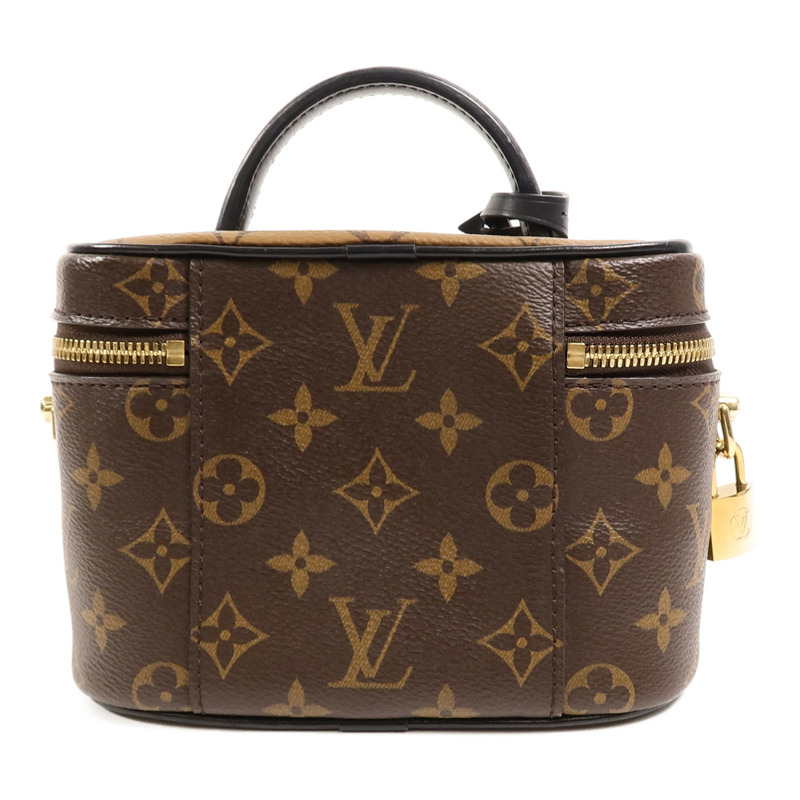 LOUIS VUITTON Monogram Reverse Vanity PM手挽肩背兩用袋-1