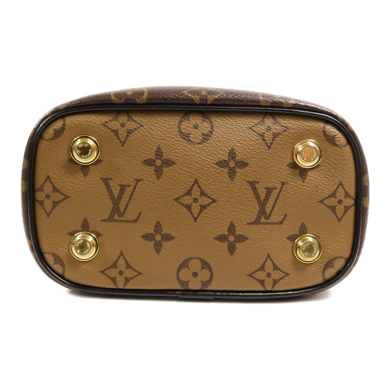 LOUIS VUITTON Monogram Reverse Vanity PM手挽肩背兩用袋-3